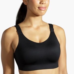 Brooks Scoopback Sports Bra - Black 40DD 40E